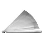 Søgerblade 0,05-1,00 mm (20 blade) 300 mm med cylindrisk afrunding og 13 mm bredde
